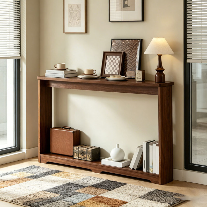 Console 70,1 po, Noyer