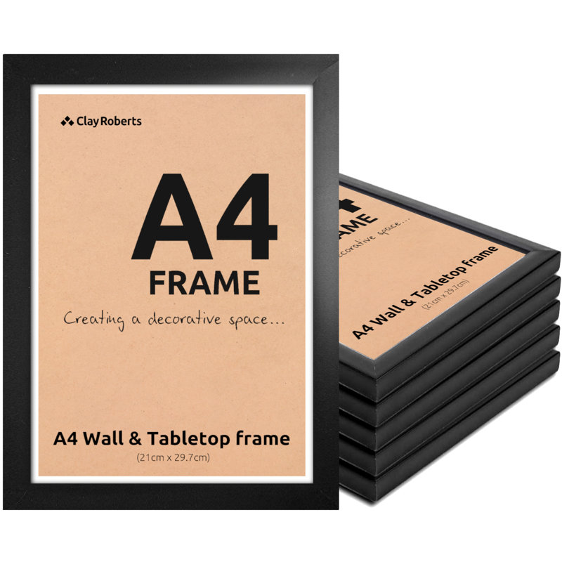 Black Matte Picture Frame