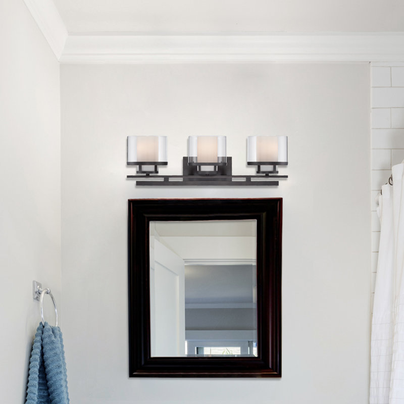 Éclairage pour salle de bain 3 lumières Siclen