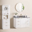 Ensemble de meuble-lavabo simple 48 "avec miroir Adela-771850470-771850471-780771089