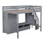 Structure de lit mezzanine avec garde-robe-2003023073