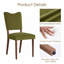 Chaises de salle à manger rembourrées-768456743