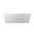 67 Inch Freestanding Solid Surface Soaking Bathtub