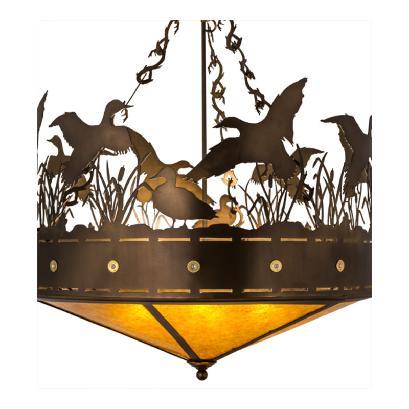 4 - Light Pendant, 41" H x 30" W x 30" D