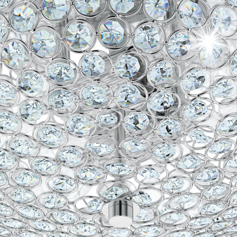 Carlos Crystal Flush Mount