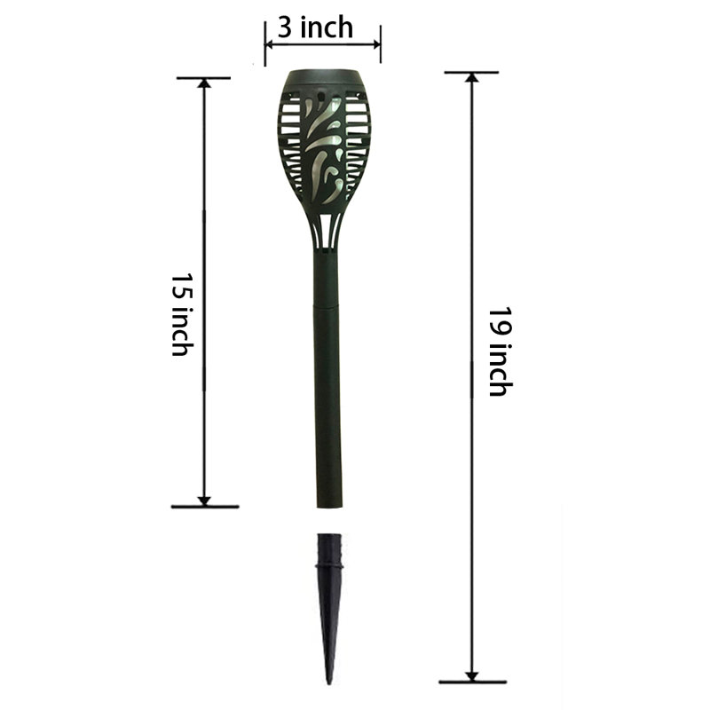 Solar Powered Integrated LED Pathway Light