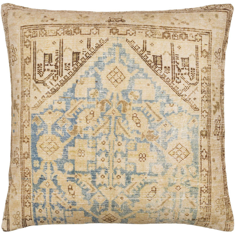 Emily Jean Accent Throw Pillow Cover, Polyester, 18"H x 18"W