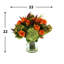 Arrangement floral mélangé dans un vase