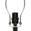 Lampe de table noire 23 po Leonids