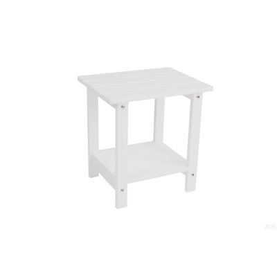 Wood-Grain Imitation Wood Side Table, Simple Yet With A Touch Of Texture. A Small Tabletop For Outdoor Picnics.