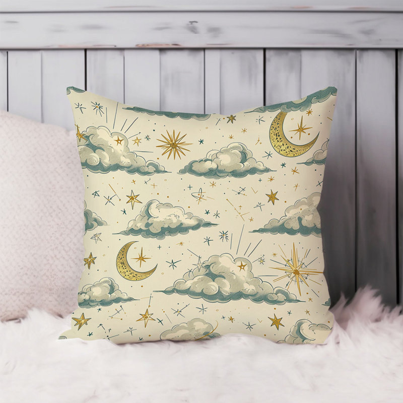 Astrology and Space Celestial Moons III, 16"H x 16"W