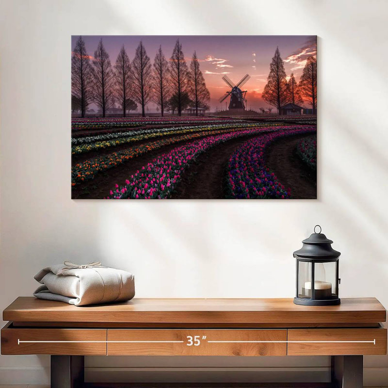 Alvord Flower Garden Sunset
