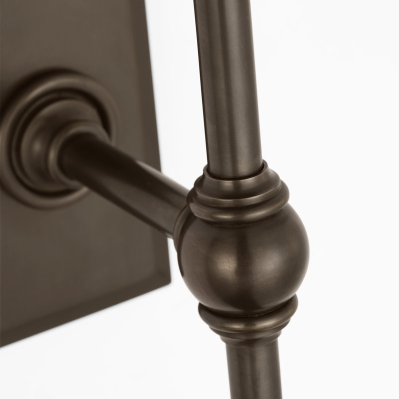 Classic 1 - Light Candle Wall Light, Bronze