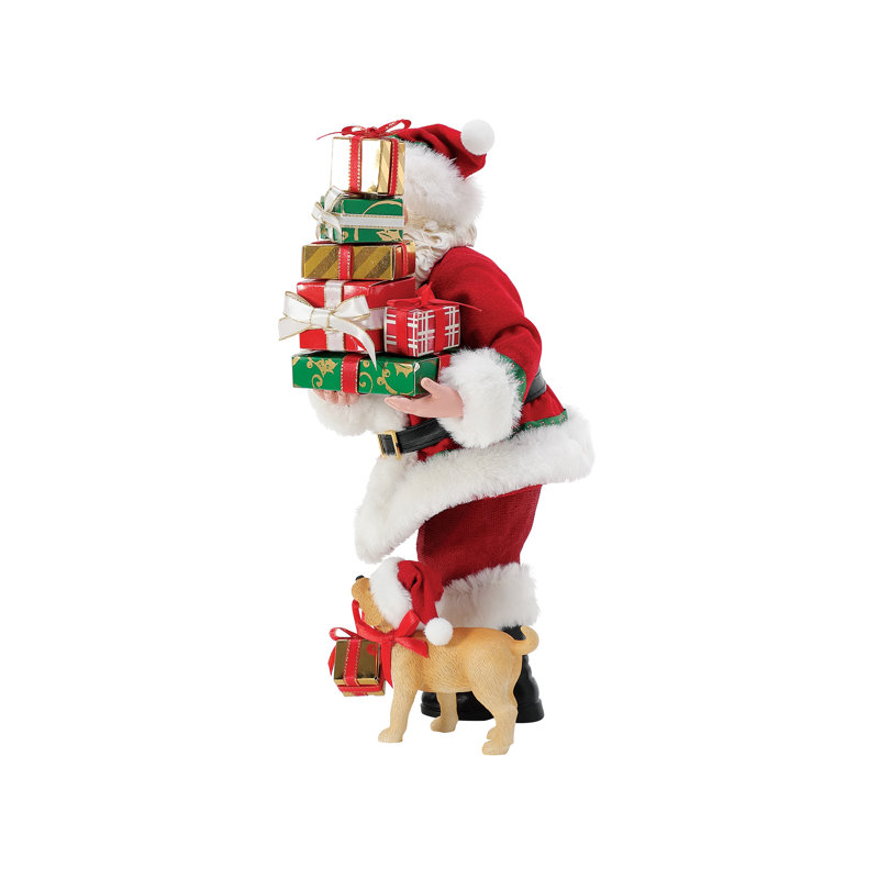 Père Noël et ses animaux de compagnie