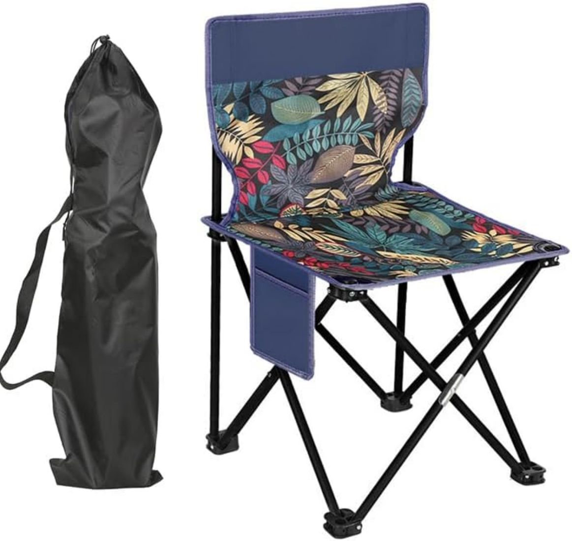 Arlmont & Co. Portable Folding Camping Chair, Ultralight Outdoor ...