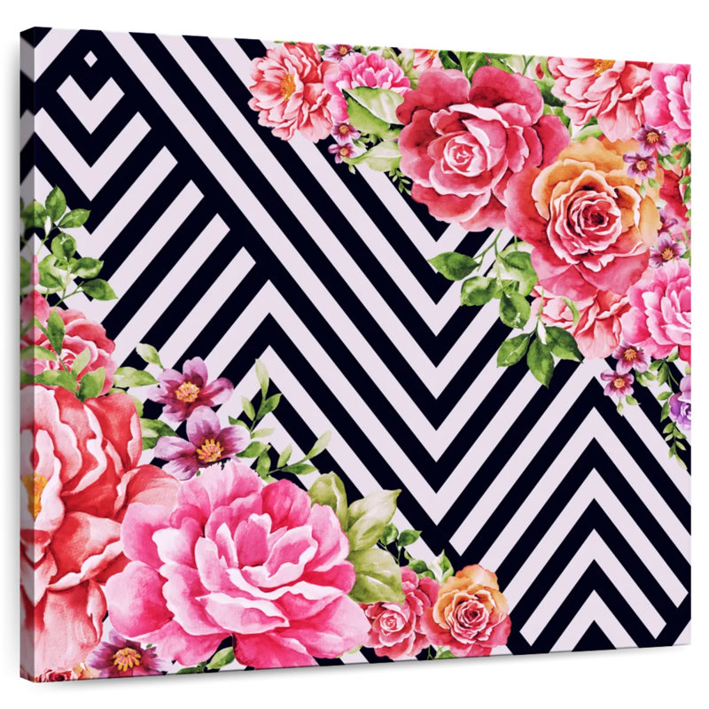 Flower Geometric, 16" H x 16" W