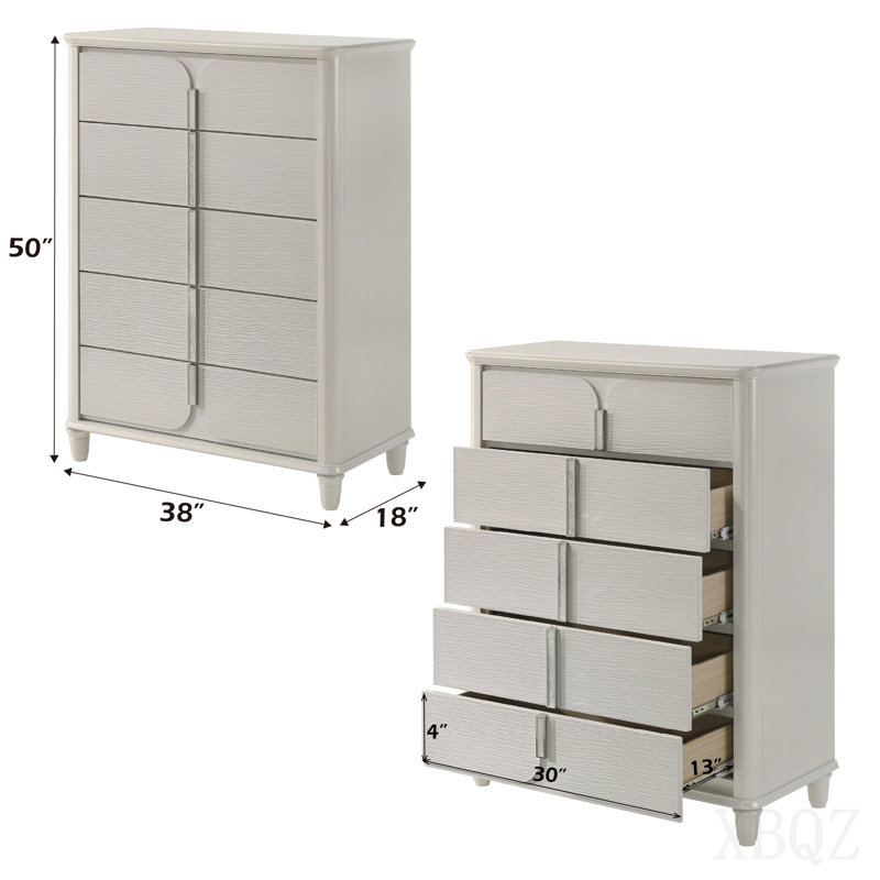 Pearl White Chest