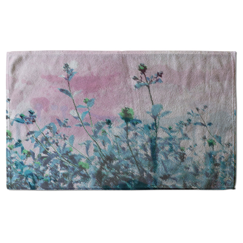 Cotton Floral Tea Towel Kitchen Towel