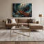 Music Bagpipes Black Canvas Wall Art-415359557