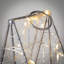 32" Christmas Large Silver Lighted Star
