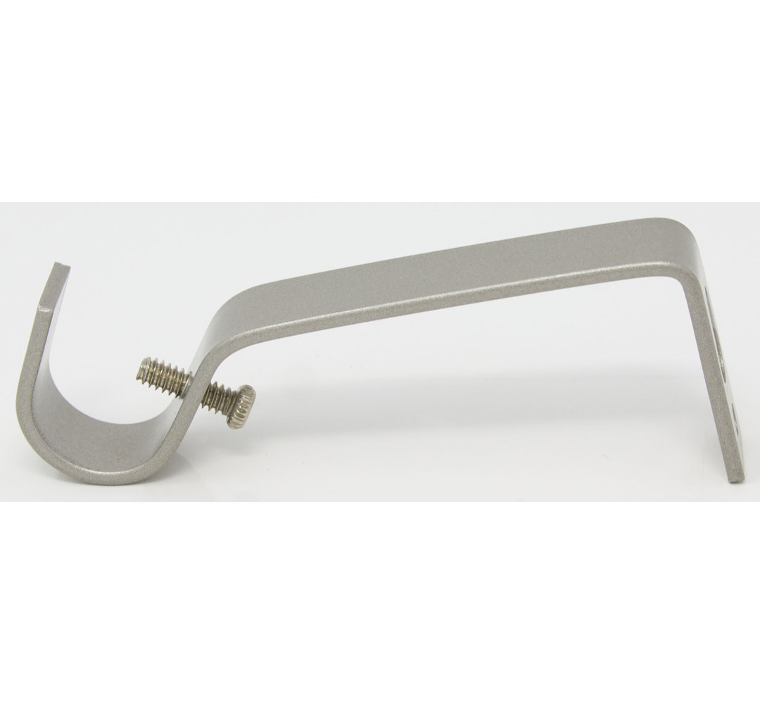 Perryville Non-Adjustable Curtain Mounting Bracket Symple Stuff 