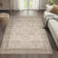 Tapis crème / brun Lynnann-1821030284