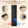 4-Function Digital Display 22" Wall-Mount Thermostatic Complete Shower System with 3 Body Jets