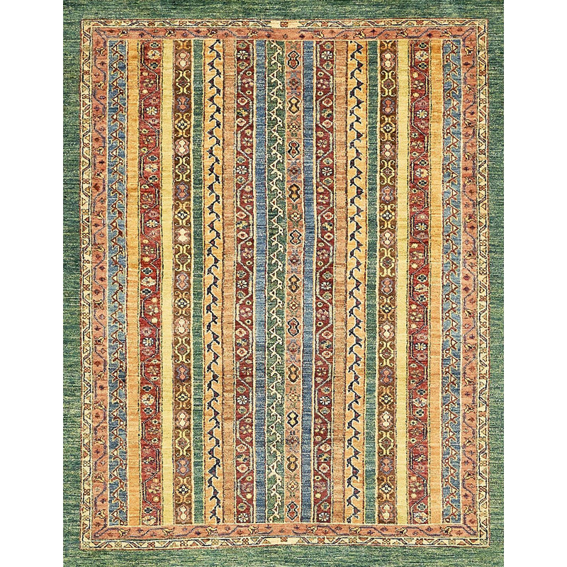 Abstract Indoor Rug, Rectangle 7' x 9'
