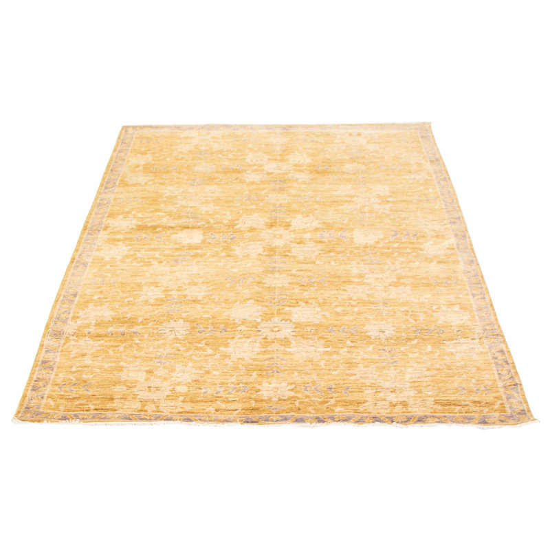 Peshawar One-of-a-Kind Rectangle 6'3" X 8'9" New Age Wool Area Rug in