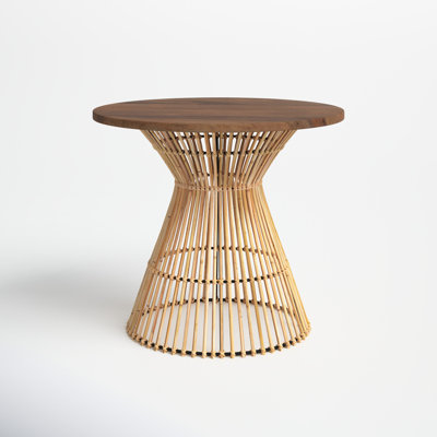 Angelo Solid Wood Top End Table