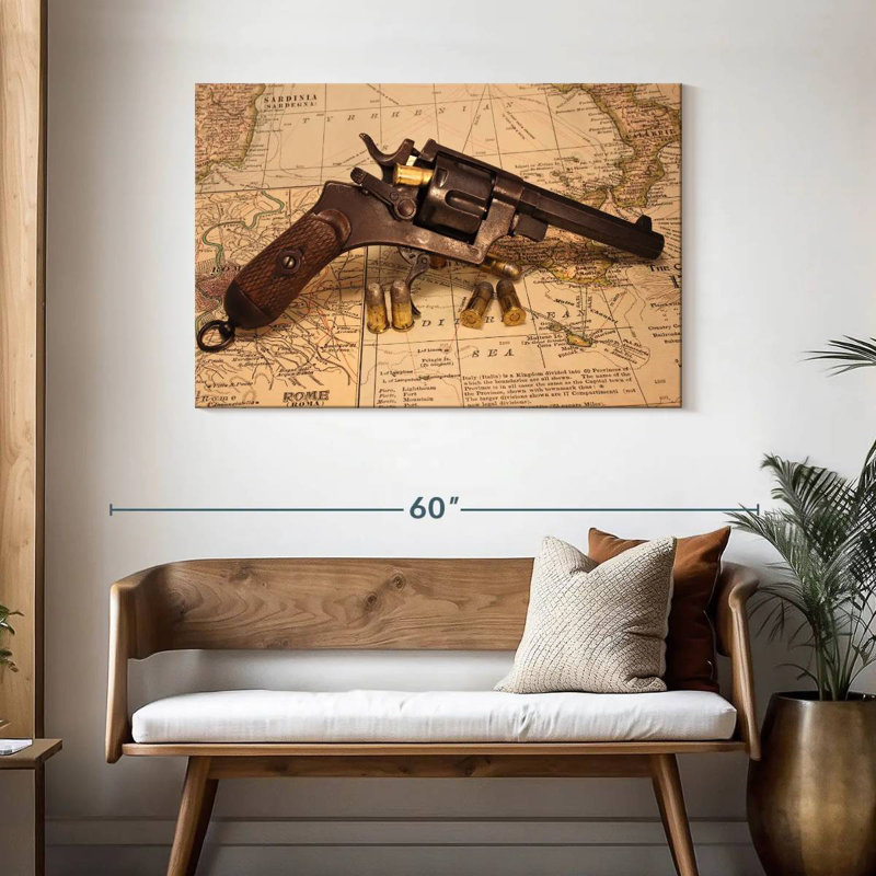 Conquer The World, 30" H x 45" W