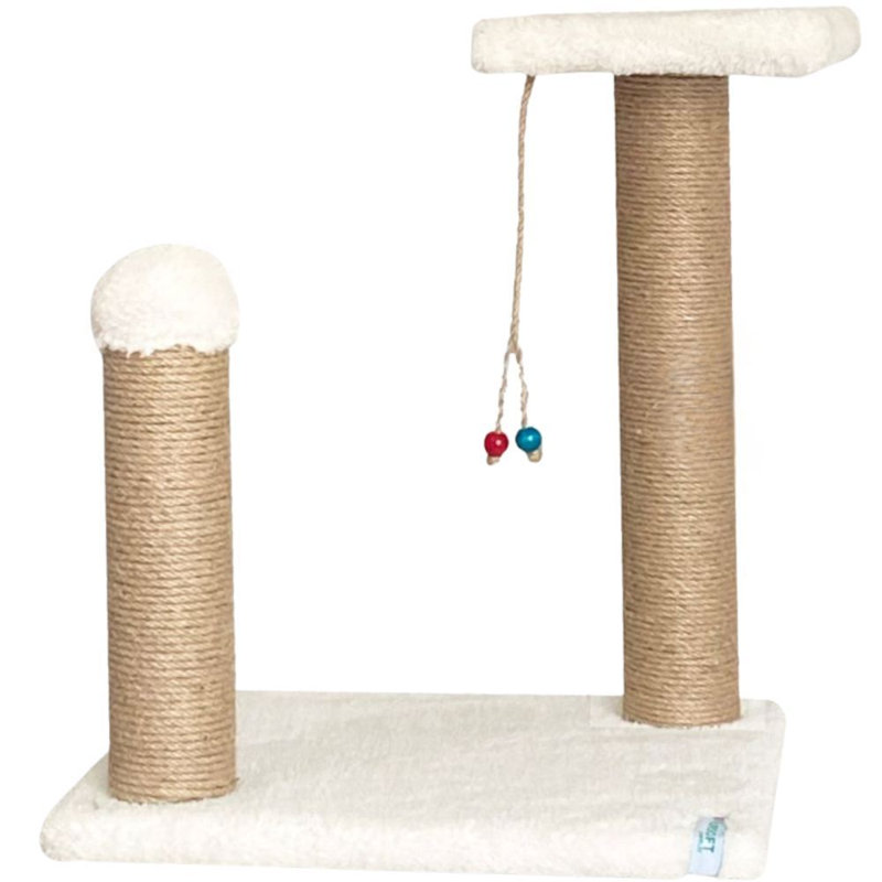 Grattoir pour chat, Blanc