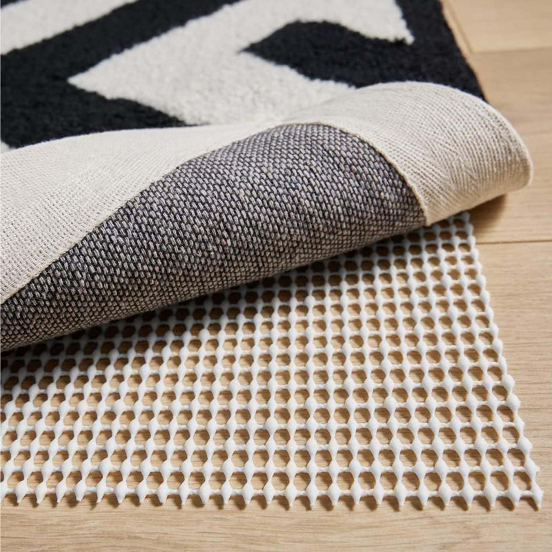 Grips Keep Area Rugs Safe And In Place, Thick Slip And Skid Resistant Pads For Hard Floors Under Carpet Mat Cushion And Hardwood Floor Protection