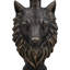 Table d'appoint tête de loup