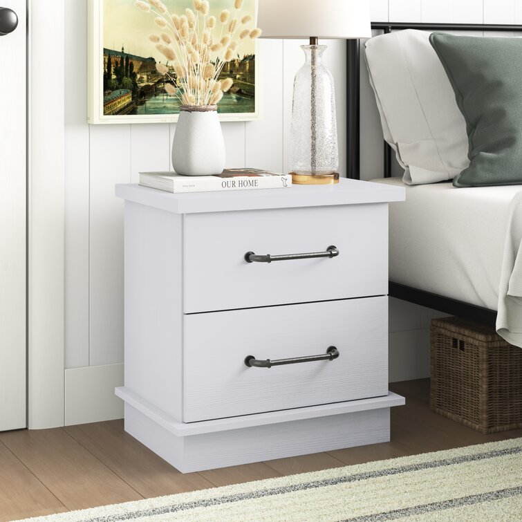 Armond 22.7'' Tall 2 - Drawer Nightstand in Natural