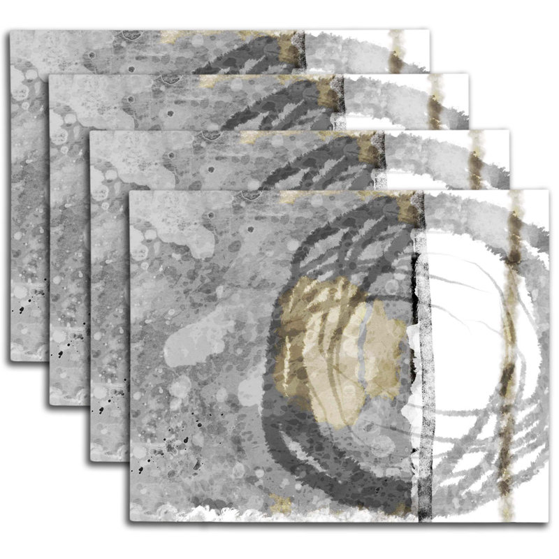 Napperon abstrait en polyester