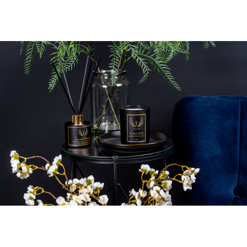 Lime Basil & Mandarin Scented Designer Candle
