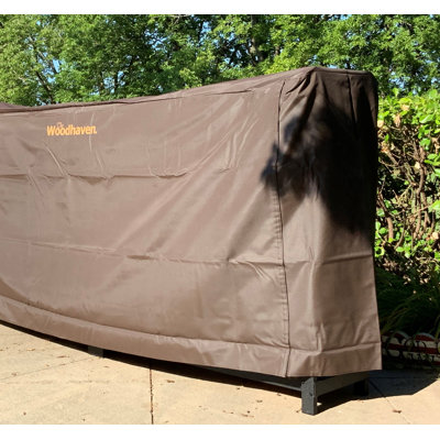 146'' W x 22'' D Vinyl Log Store