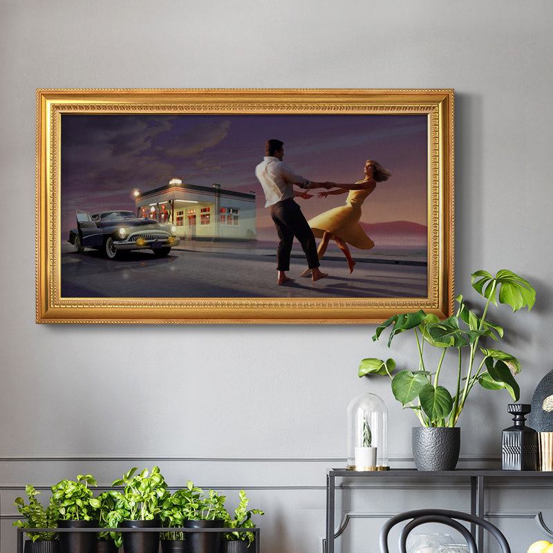 Night Dance " Night Dance ", 25" H x 45" W x 1" D