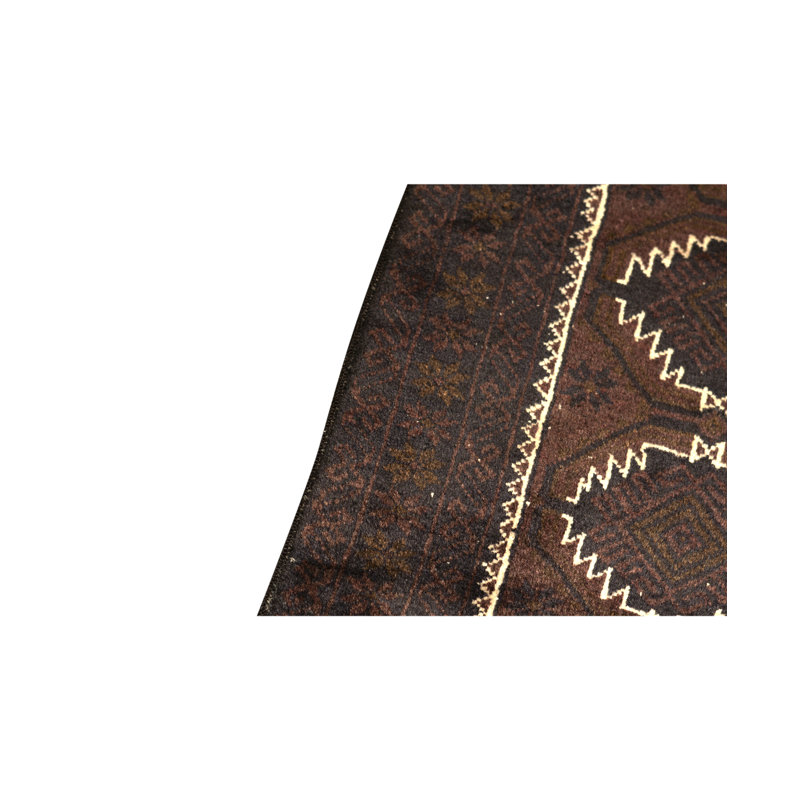 Afghan Wool Geometric Area Rug