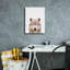 «Wolf» par Tai Prints, art mural sur toile, 12 po x 16 po
