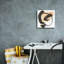«Black And Cream 1» par Chris Paschke, art mural sur toile