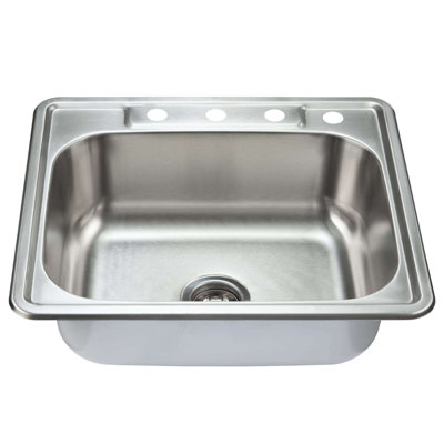 Fine Fixtures Drop-In Stainless Steel Kitchen Sink