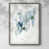 Distressed Silver Framed Paper