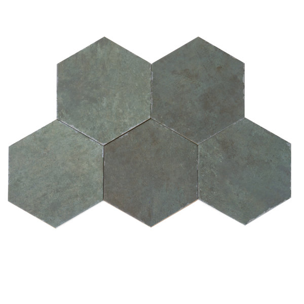 Zenith 9 X 11 In. Matte Porcelain Hexagon Wall And Floor Tile (8.07 Sq Ft/Case) - 16 Pack