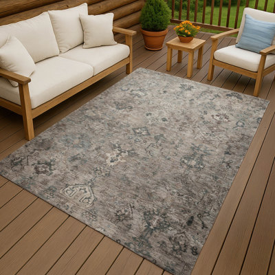 Tapis intérieur / extérieur lavable à la machine Mattis ACN2320 Global
