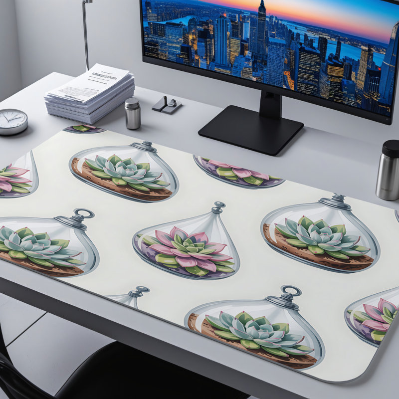 Polyester Desk Pad, 23.6x13.8