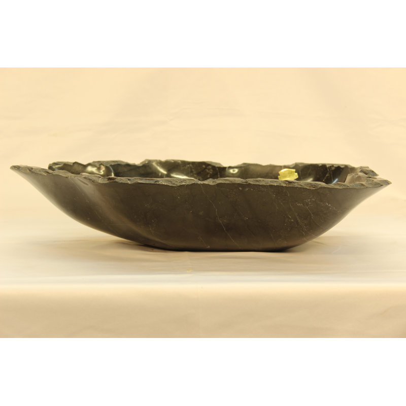 Black Sea Marble Centerpiece