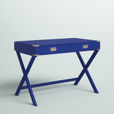 Whetzel Solid and Manufactured Wood Writing Desk 