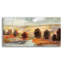  «Fall Country Landscape C» par Silvia Vassileva, art mural en verre acrylique, 48 po x 24 po-1793464899